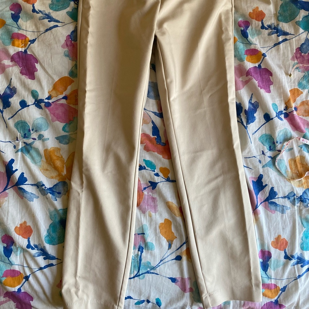 H&M WOMEN BEIGE SLACK